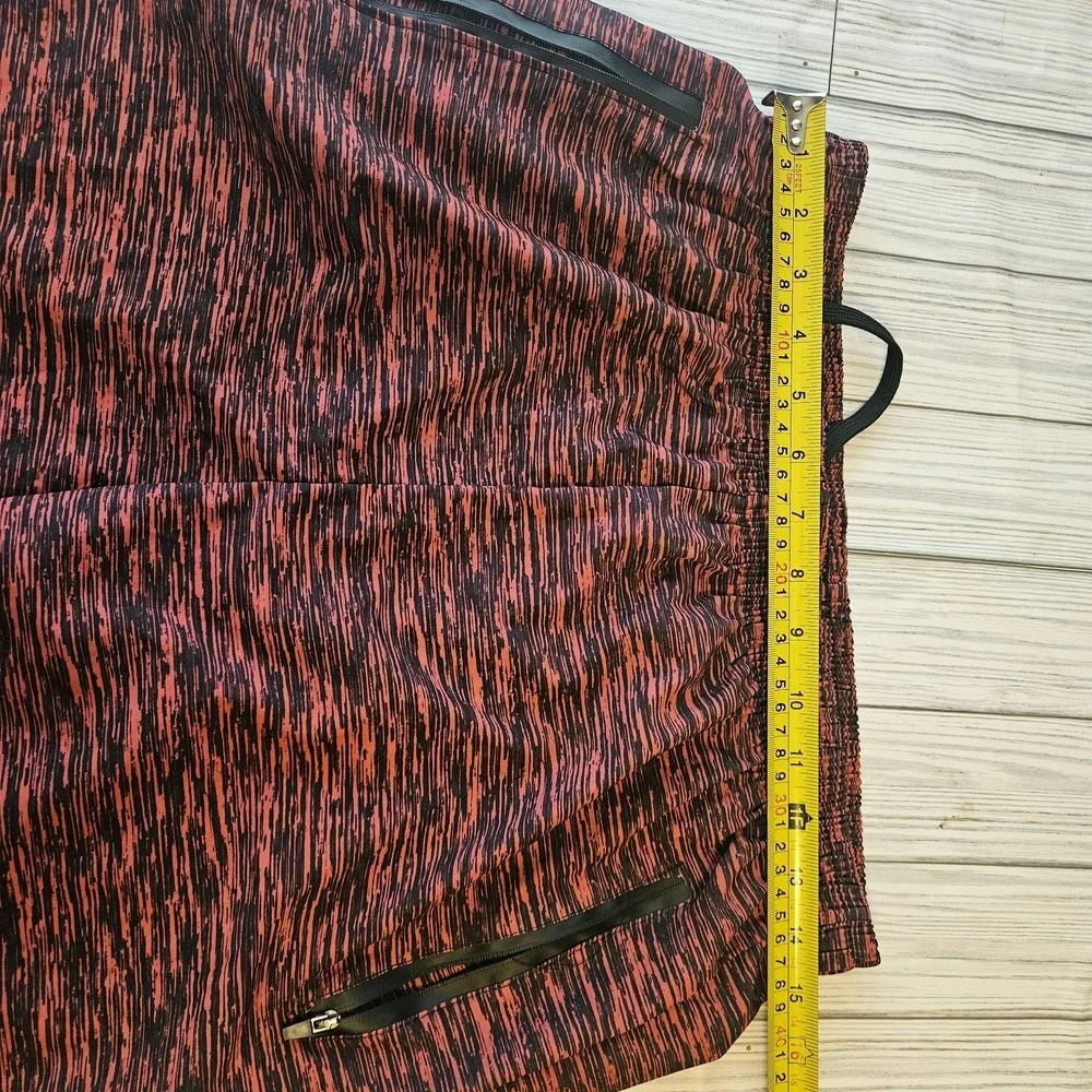 Cougar Sport Athletic‎ Shorts Mens Large Black & Orange Gym Fitness Performance